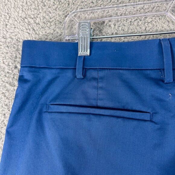 Banana Republic Shorts Mens 40 Blue Core Temp Golf Casual Flat Front Technical - Picture 6 of 15